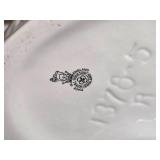 Royal Daulton Mantle Dog Pair - Cavalier King Charles Spaniel - White