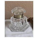 Awesome Vintage Inkwell Pair