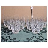 Waterford Fine Crystal Water Glass Set - 11