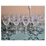 Waterford Fine Crystal Wine Glass Set - (13)