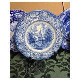 Staffordshire American Historical Decorative Plates - (5)