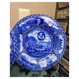 Staffordshire American Historical Decorative Plates - (5)