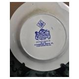 Staffordshire American Historical Decorative Plates - (5)