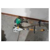 Ryobi and Feather Lite Brand Gas Powered Weed Trimmers
