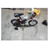 Huffy Youth Starter Bike With Training Wheels