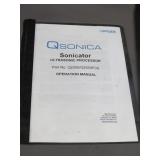 Qsonica Q2000 Sonicator with Sound Reducing Enclosure and Other Processing Components
