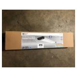 Commercial Electric Moroccan 48 in. x 10 in. Dark Bronze CCT Selectable LED Flush Mount Ceiling Light 4000 Dimmable Lumens   Customer Returns See Pictures