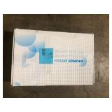 BWE 3-Spray Patterns With 2.5 GPM 12 in. Showerhead Wall Mounted Dual Shower Heads With Valve in Matte Black   Customer Returns See Pictures