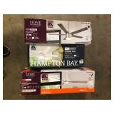 Lot of Assorted Ceiling Lighting Fans Various Models and Conditions  Customer Returns See Pictures