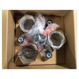 Hampton Bay Castleford 3-Light Oil Rubbed Bronze Transitional Classic Chandelier for Dining Areas with No Bulbs Included Customer Returns See Pictures