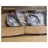 Zenna Home Rustproof Tension Pole Shower Caddy with 4 Baskets in Stainless Steel Customer Returns See Pictures