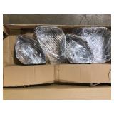 Zenna Home Rustproof Tension Pole Shower Caddy with 4 Baskets in Stainless Steel Customer Returns See Pictures