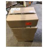 5 Boxes of MSI Nero Marquina 3 in. x 6 in. Glass Subway Wall Tile (5 sq. ft./Case) Customer Returns See Pictures