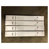 Lot of Gatco Latitude II 30 in. Towel Bar in Satin Nickel Customer Returns See Pictures