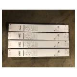 Lot of Gatco Latitude II 30 in. Towel Bar in Satin Nickel Customer Returns See Pictures