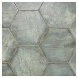 26 Boxes of  Ivy Hill Tile Angela Harris Fuller Aquamarine 20.47 in. x 23.62 in. Matte Porcelain Floor and Wall Tile (10.11 sq. ft./Case)    Customer Returns See Pictures