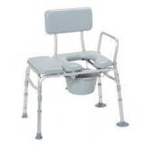 Padded Seat Transfer Bench with Commode Opening by Drive Medical  Customer Returns See Pictures