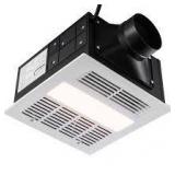 SKYSHALO 110 CFM Bathroom Exhaust Fan 1500-Watt Heating Energy-Saving Bathroom Ceiling Fan, Low Noise Operation, Energy-Saving  Customer Returns See Pictures