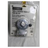 Everbilt Tub & Shower Trim Kit for Delta Chrome Finish