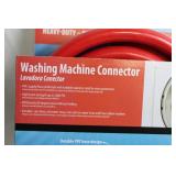 Set of 2 Washing Machine Connectors 6ft Length