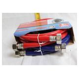 Set of 2 Washing Machine Connectors 6ft Length