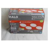 Value 4 Pack 6" Ultra Thin LED Downlights by Halo