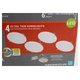 Value 4 Pack 6" Ultra Thin LED Downlights by Halo