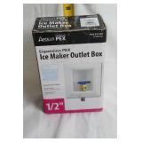 Apollo Expansion PEX Ice Maker Outlet Box 1/2"
