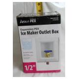 Apollo Expansion PEX Ice Maker Outlet Box 1/2"