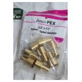 Lot of Plumbing Adapters and Outdoor Faucet Kit