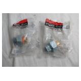 Set of 2 Everbilt 1/2 in. FIP x 1/2 in. FIP Dielectric Unions