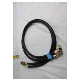 Heavy Duty Hydraulic Hose with Brass Fittings