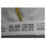 U-Tile Modular Carpet Tile Set, 8 Pieces, Black