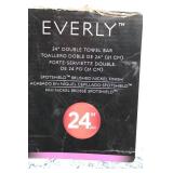 Delta Everly 24" Double Towel Bar in Brushed Nickel