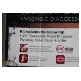 Delta Portwood 3-Piece Bathroom Accessory Set with SpotShield Technology