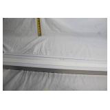 Head Rail Blind 32-inch White with Mounting Hardware