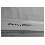 White Head Rail for Blinds - 32 inch