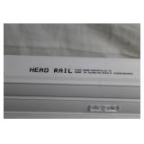 Levolor Cellular Shade Head Rail with White Finish