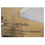Lithonia Lighting 2x4 LED Lay-In Troffer with Prismatic Lens