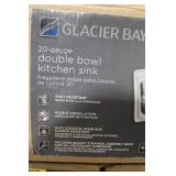Glacier Bay 20-Gauge Double Bowl Kitchen Sink