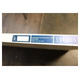 Non-Bored 2-Panel Square Top Door, 36" x 80"