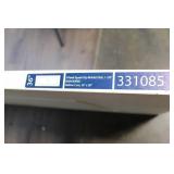 Non-Bored 2-Panel Square Top Door, 36" x 80"