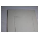 2-Panel Square Top Interior Door Non-Bored Hollow Core 36" x 80"