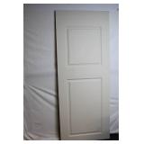 32" Two-Panel Square Top Molded Slab Door