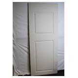 32" Two-Panel Square Top Molded Slab Door