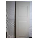 30x80 Inch 2-Panel Square Top Molded Slab Door