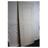 30x80 Inch 2-Panel Square Top Molded Slab Door