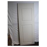 30x80 Inch 2-Panel Square Top Molded Slab Door