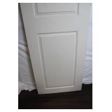 30x80 Inch 2-Panel Square Top Molded Slab Door