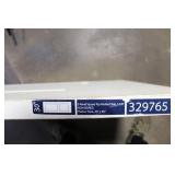 30x80 Inch 2-Panel Square Top Molded Slab Door